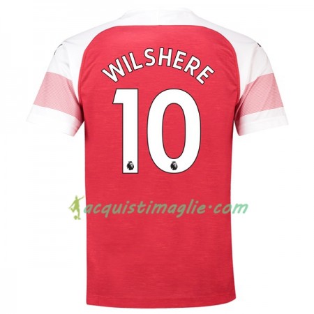 Divisa di Calcio Arsenal Wilshere 10 Prima 2018/2019
